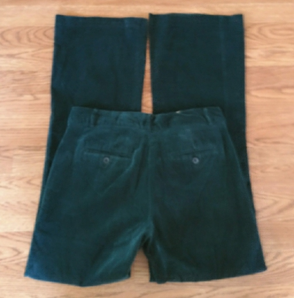 Teal Suede Pants